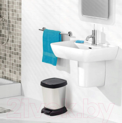 Мусорное ведро Rotho Paso с педалью / 1116510746