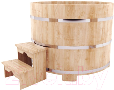 Купель Шингарёв и Ко Круглая 200x120см - фото