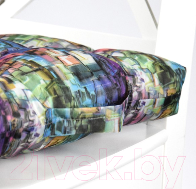 Подушка для садовой мебели Smart Textile Пикник 40x40 / ST4816 (поролоновая крошка, мозаика)