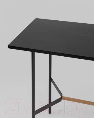 Барный стол Stool Group Knobb 120x60 (черный)