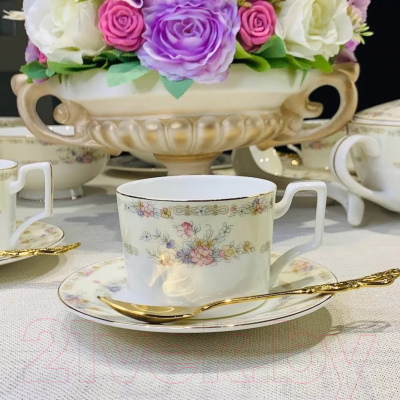 Набор для чая/кофе Lenardi Fleur 145-326