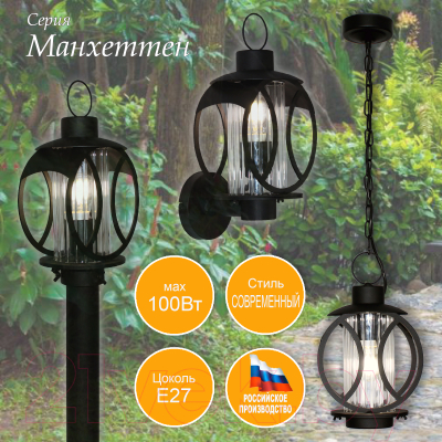 Светильник уличный Элетех Манхеттен НПУ 02-100-002 / 1030480549