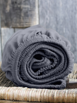 Простыня для малышей Luxsonia Трикотаж на резинке 60x120 / Мр0010-25