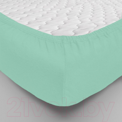 Простыня для малышей Luxsonia Трикотаж на резинке 60x120 / Мр0010-12