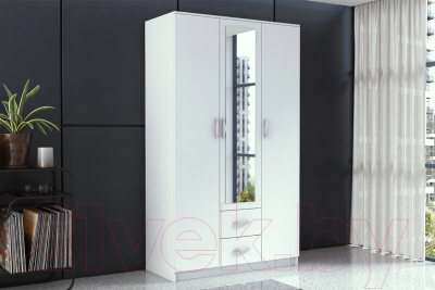 Шкаф Anrex Romana 3D2SZ (белый)