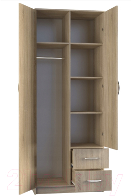 Шкаф Anrex Romana 2D2S (дуб сонома)