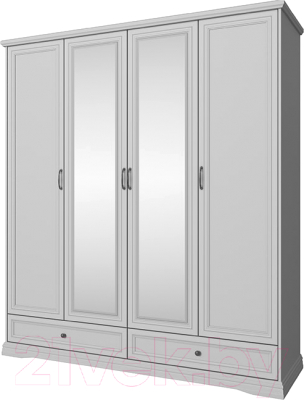 Шкаф Anrex Valencia 4DG2SZ (серый)