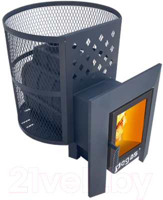 Печь-каменка Пегас Легион 16 ДТ 4 Стекло - фото