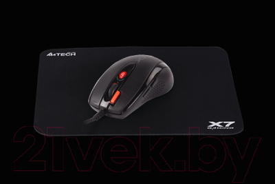 Мышь с ковриком A4Tech X-7120