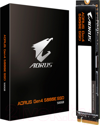 SSD диск Gigabyte Aorus 500GB (AG450E500G-G)