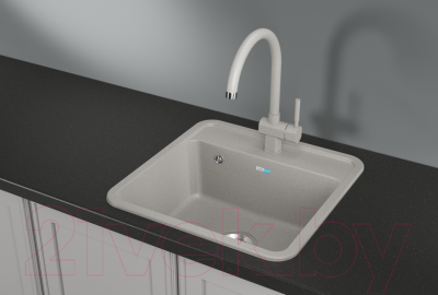 Мойка кухонная GRANULA ST-5001 (базальт)