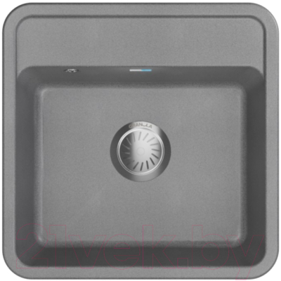 Мойка кухонная GRANULA ST-5001 (графит) - фото
