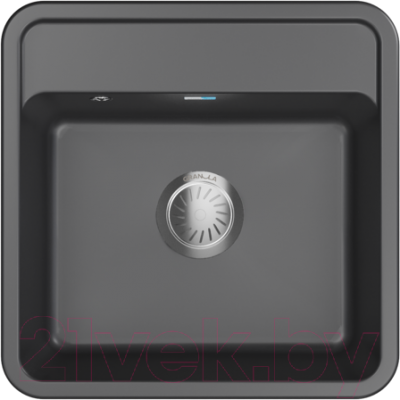 Мойка кухонная GRANULA ST-5001 (черный) - фото
