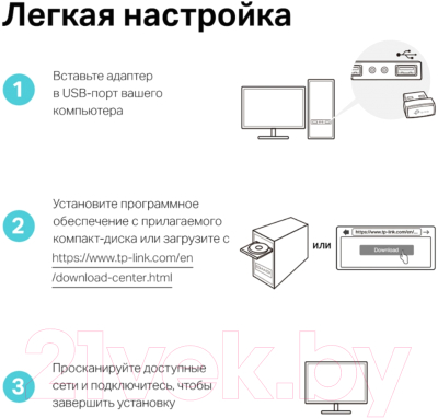 Wi-Fi-адаптер TP-Link Archer T3U Nano