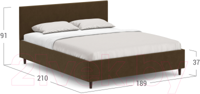 Двуспальная кровать Moon Trade 1259 / К004235