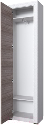 Шкаф-пенал Anrex Olivia 1DW (вудлайн кремовый/дуб анкона)