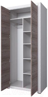 Шкаф Anrex Olivia 2DG (вудлайн крем/дуб анкора)