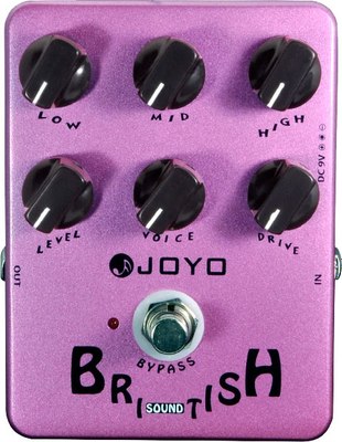 Педаль электрогитарная Joyo JF-16-British-Sound  - фото