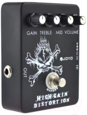 Педаль электрогитарная Joyo JF-04-High-Gain-Dist 