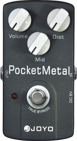 Педаль электрогитарная Joyo JF-35-Pocket-Metal-Dist  - фото