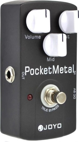 Педаль электрогитарная Joyo JF-35-Pocket-Metal-Dist 