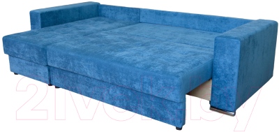 Диван угловой Tiolly Лоренсо ДКЛ-011.01 левый (Hope 10 светло-синий)