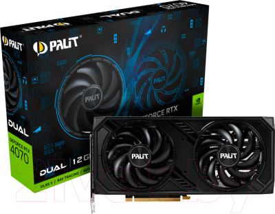 Видеокарта Palit RTX4070 Dual 12GB (NED4070019K9-1047D)