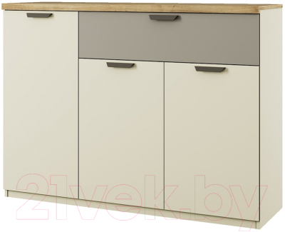 Тумба Anrex Modern 3D1S (персидский жемчуг/ирландский ликер) - фото