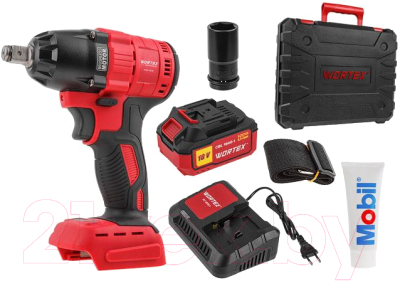 Аккумуляторный гайковерт Wortex CWR 0318 ALL1 (0329229) - фото