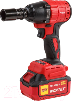 Аккумуляторный гайковерт Wortex CWR 0318 ALL1 (0329229)