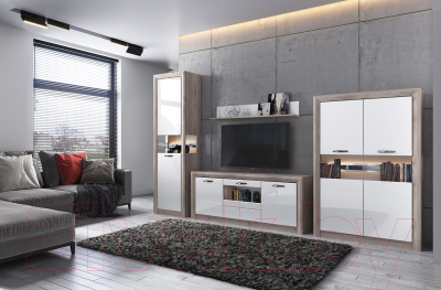 Шкаф с витриной Anrex Orlando 2V