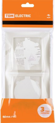 Рамка для выключателей и розеток TDM Лама SQ1815-0830