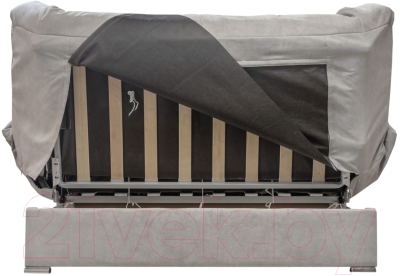 Диван МягкийСтиль Филипс 140x200 (Nashville 06 светло-серый)