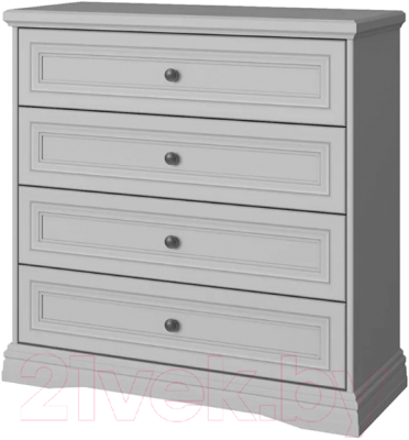 Комод Anrex Valencia 4S (серый) - фото