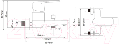 Смеситель Esko MX 54