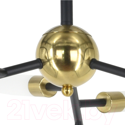 Люстра Mirastyle SL-21010/9 BK+BRASS+WG