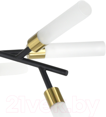 Люстра Mirastyle SL-21010/9 BK+BRASS+WG