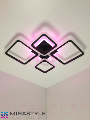 Люстра Mirastyle CF-16070/2+2 BK ML