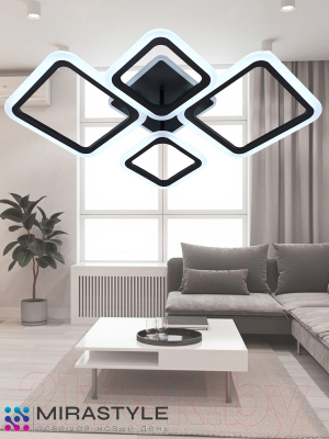 Люстра Mirastyle CF-16070/2+2 BK ML