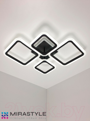Люстра Mirastyle CF-16070/2+2 BK ML