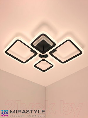 Люстра Mirastyle CF-16070/2+2 BK ML