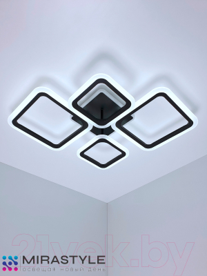 Люстра Mirastyle CF-16070/2+2 BK ML