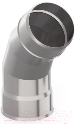 Поворот дымохода UMKPRO 135 120 AISI 439/1мм тип-2 - фото