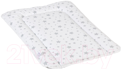 Пеленальный матрас Polini Kids Звезды на комод 70x50 / 0002618-24