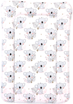 Пеленальный матрас Polini Kids Коала на комод 70x50 / 0002630 - фото
