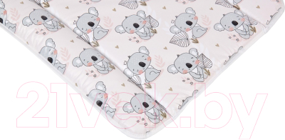 Пеленальный матрас Polini Kids Коала на комод 70x50 / 0002630