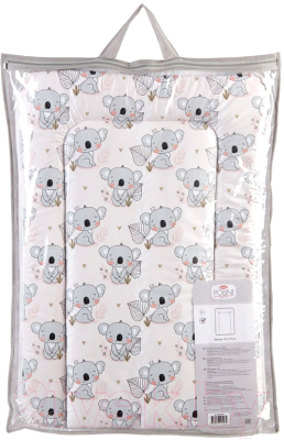 Пеленальный матрас Polini Kids Коала на комод 70x50 / 0002630