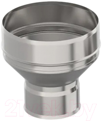 Переходник для дымохода UMKPRO 115х120 AISI 439/1мм 130мм - фото