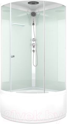 Душевая кабина Domani-Spa Simple 110 High / DS01Sm110HWCl00-V1.2 - фото