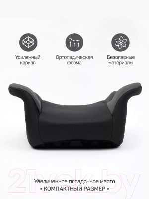 Бустер Amarobaby Spector / AB222007SChSe/09 (черный/серый)